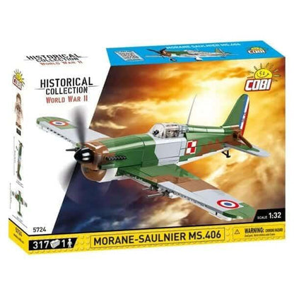 Cobi Morane Saulnier MS.406 - Brincatoys