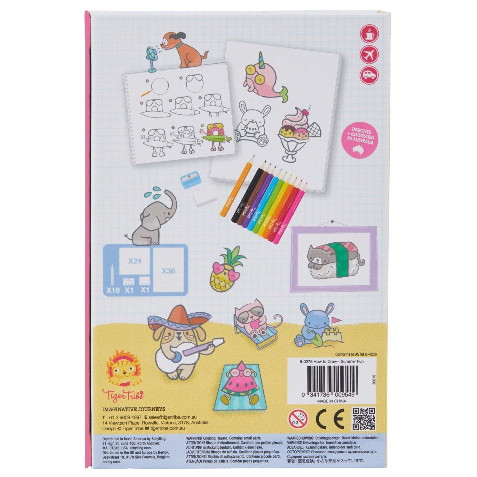 Apresentamos Como desenhar Verão Divertido com o SKU 836027622 recomendado para + 5 anos