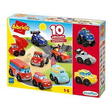 Apresentamos Conjunto 10 veículos Abrick com o SKU 853299121 recomendado para + 12 meses