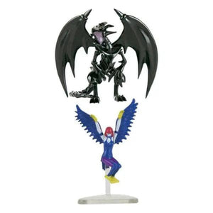 Conjunto 2 figuras Yu-Gi-Oh Red-Eyes Black Dragon & Harpy Lady - Brincatoys