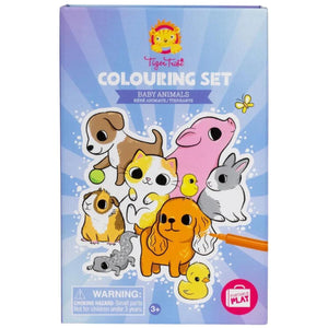 Apresentamos Conjunto Colorir -Animais bebé- com o SKU 836028121 recomendado para + 3 anos
