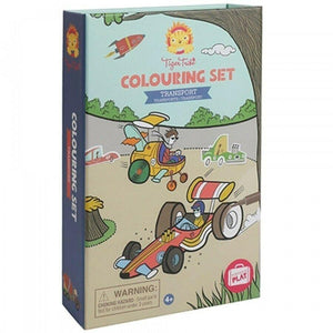 Apresentamos Conjunto Colorir -Meios de Transporte- com o SKU 836027821 recomendado para + 4 anos