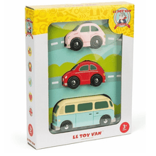 Apresentamos Conjunto de 3 veículos Retro com o SKU 40046323 recomendado para + 3 anos