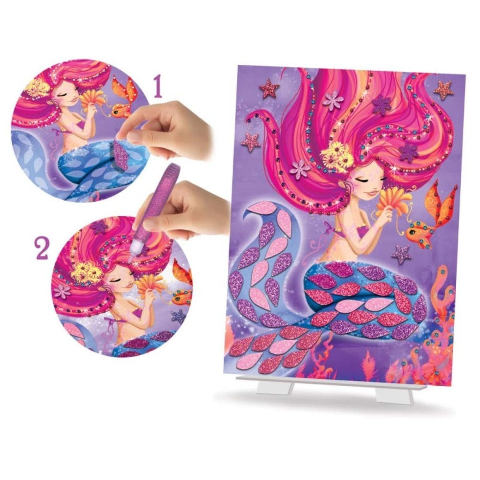 Apresentamos Conjunto de actividades Sereias Cintilantes com o SKU 711392123 recomendado para + 5 anos