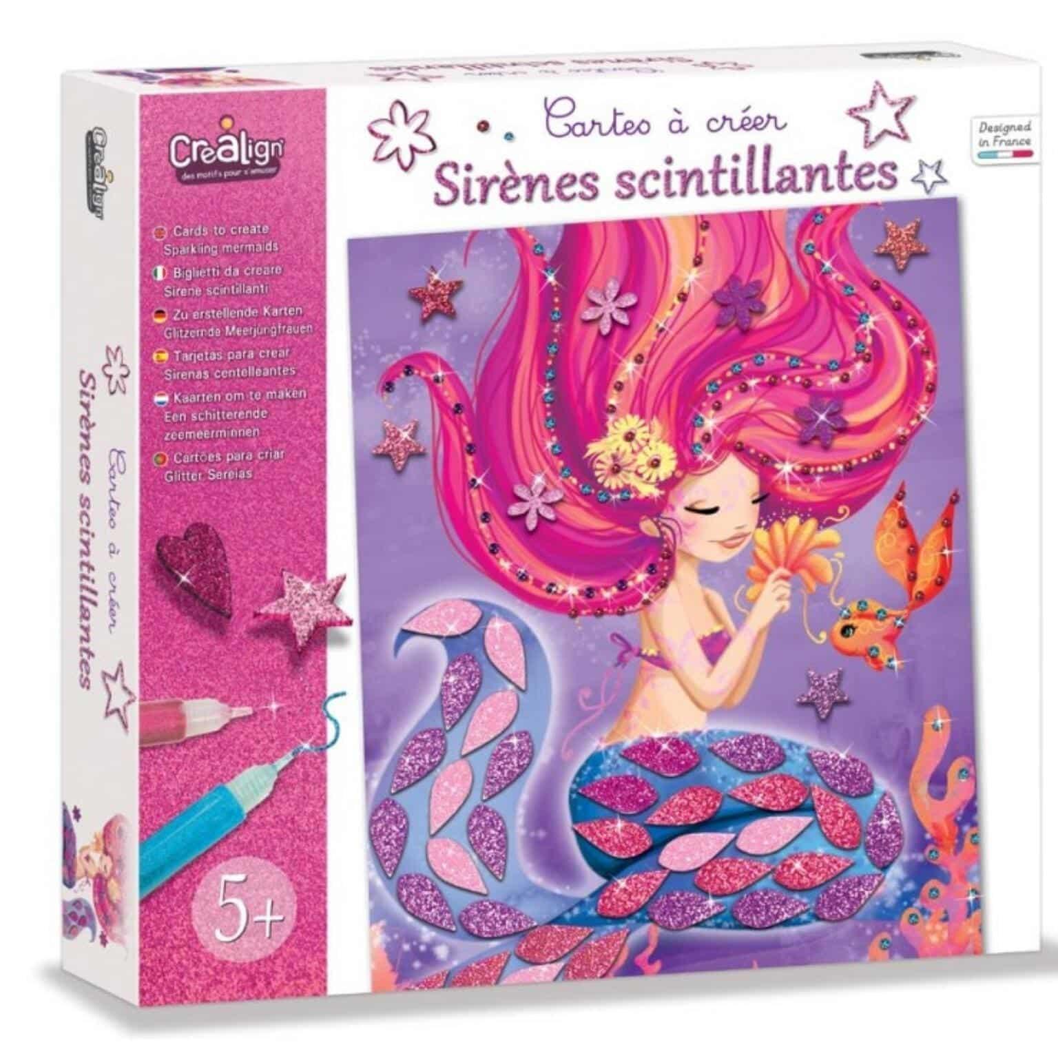 Conjunto de actividades Sereias Cintilantes - Brincatoys