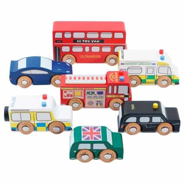 Apresentamos Conjunto de Carros Londres com o SKU 40026722 recomendado para + 3 anos