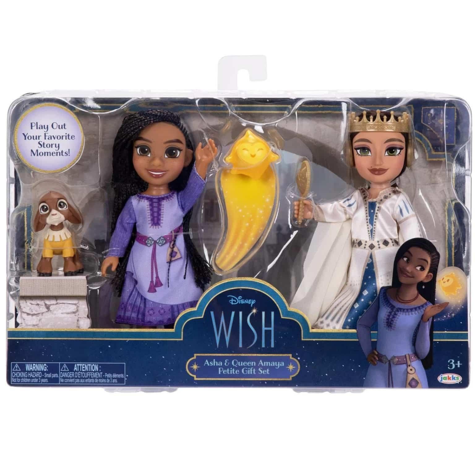 Apresentamos Conjunto Disney Wish - Asha e Queen Amaya com o SKU 772999023 recomendado para + 3 anos