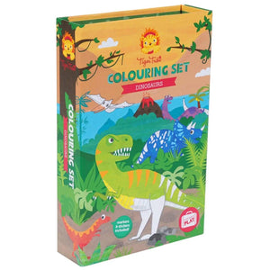 Conjunto para colorir - Dinossauros - Brincatoys