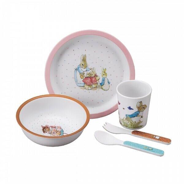 Apresentamos Conjunto Peter Rabbit Rosa com o SKU 690070222 recomendado para + 6 meses