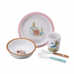 Apresentamos Conjunto Peter Rabbit Rosa com o SKU 690070222 recomendado para + 6 meses