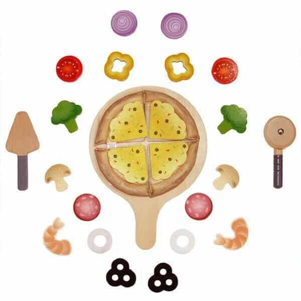 Apresentamos Conjunto Pizza com o SKU 82317323 recomendado para + 3 anos