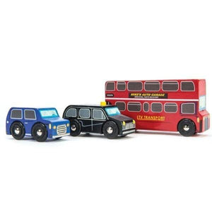 Apresentamos Conjunto Veículos Londres com o SKU 40046223 recomendado para + 3 anos