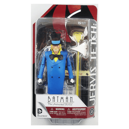 Figura Jervis Tetch Batman Animated Series na embalagem