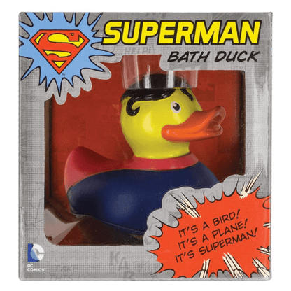 DC Comics Pato para banho Super-Homem na caixa