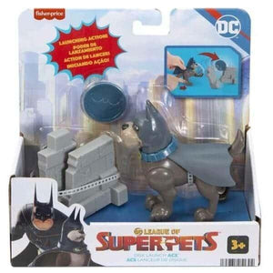 DC League of Super Pets - Ace lançador de disco - Brincatoys