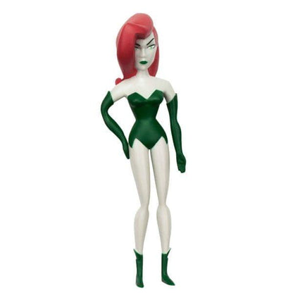 DC The New Batman Adventures Poison Ivy: figura flexível com cabelo ruivo e fato verde