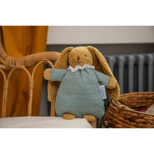 Apresentamos Doudou coelho Verde com o SKU 793416123 recomendado para + 0 meses