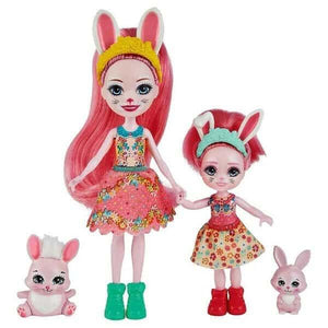 Apresentamos Enchantimals Bree Bunny e Bedelia Bunny com o SKU 850900822 recomendado para + 4 anos