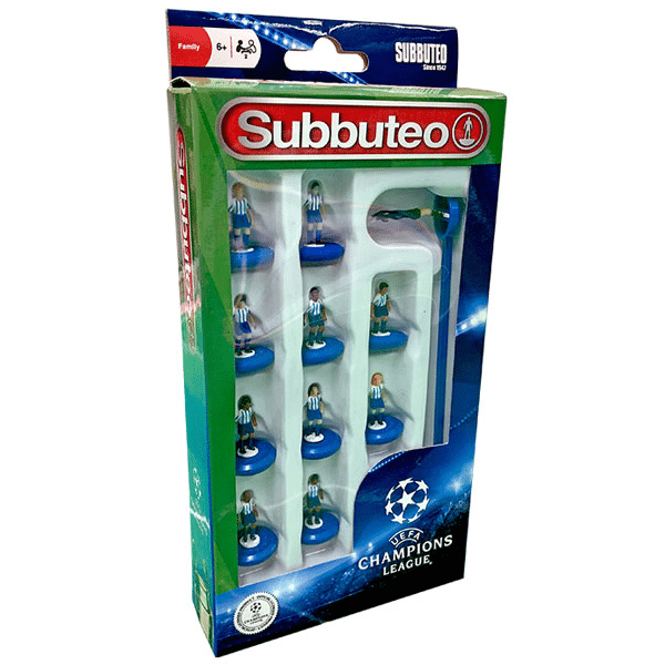 Apresentamos Equipa Subbuteo Porto com o SKU 17737218 recomendado para + 6 anos