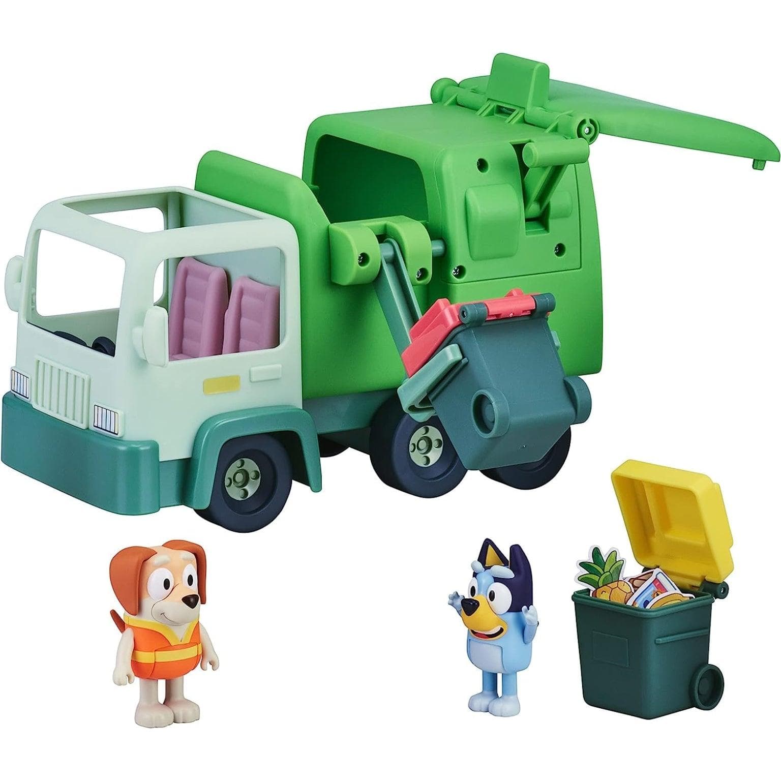 Apresentamos Bluey e o Camião do Lixo com o SKU 645640625 recomendado para + 3 anos