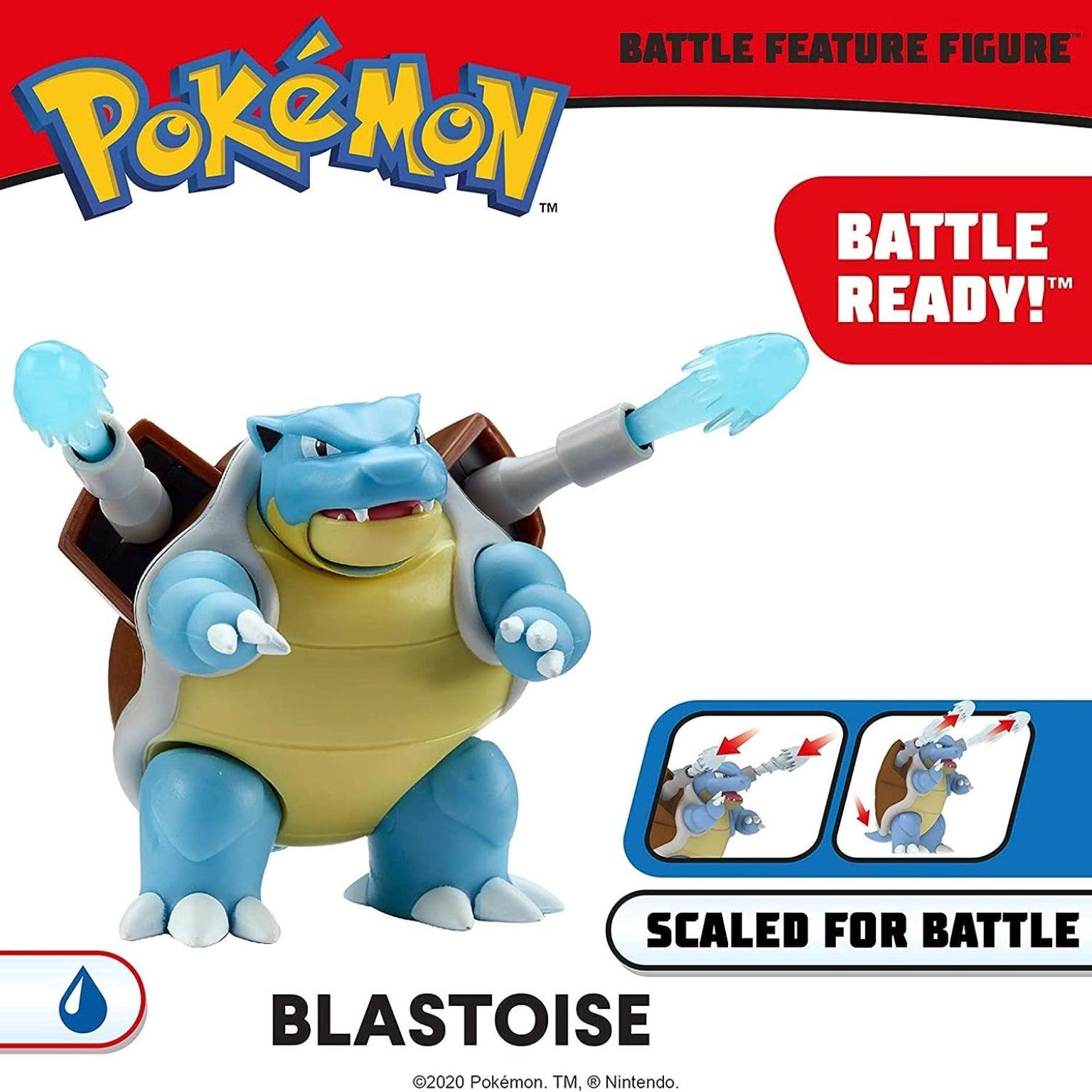 Figura de batalha Pokémon – Blastoise - Brincatoys