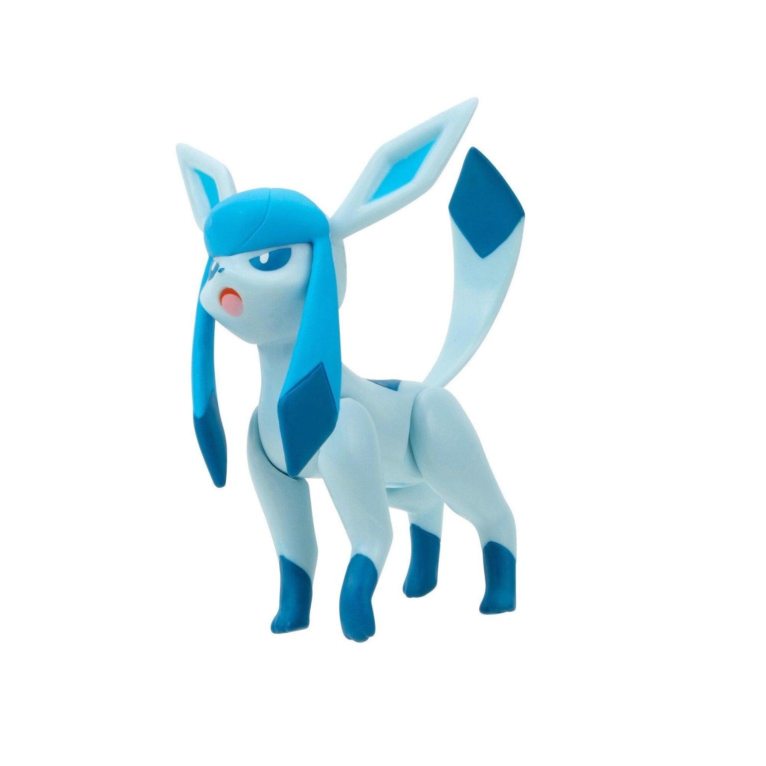 Figura de batalha Pokémon - Glaceon - Brincatoys