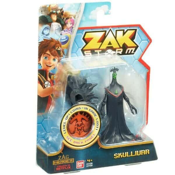 Figura Zak Storm - Skullivar - Brincatoys