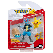 Apresentamos Figuras de batalha Pokémon – Omanyte, Pikachu e Lucario com o SKU 23305424 recomendado para + 4 anos