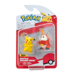 Apresentamos Conjunto de Batalha Pokémon - Pikachu e Fuecoco com o SKU 23335623 recomendado para + 4 anos