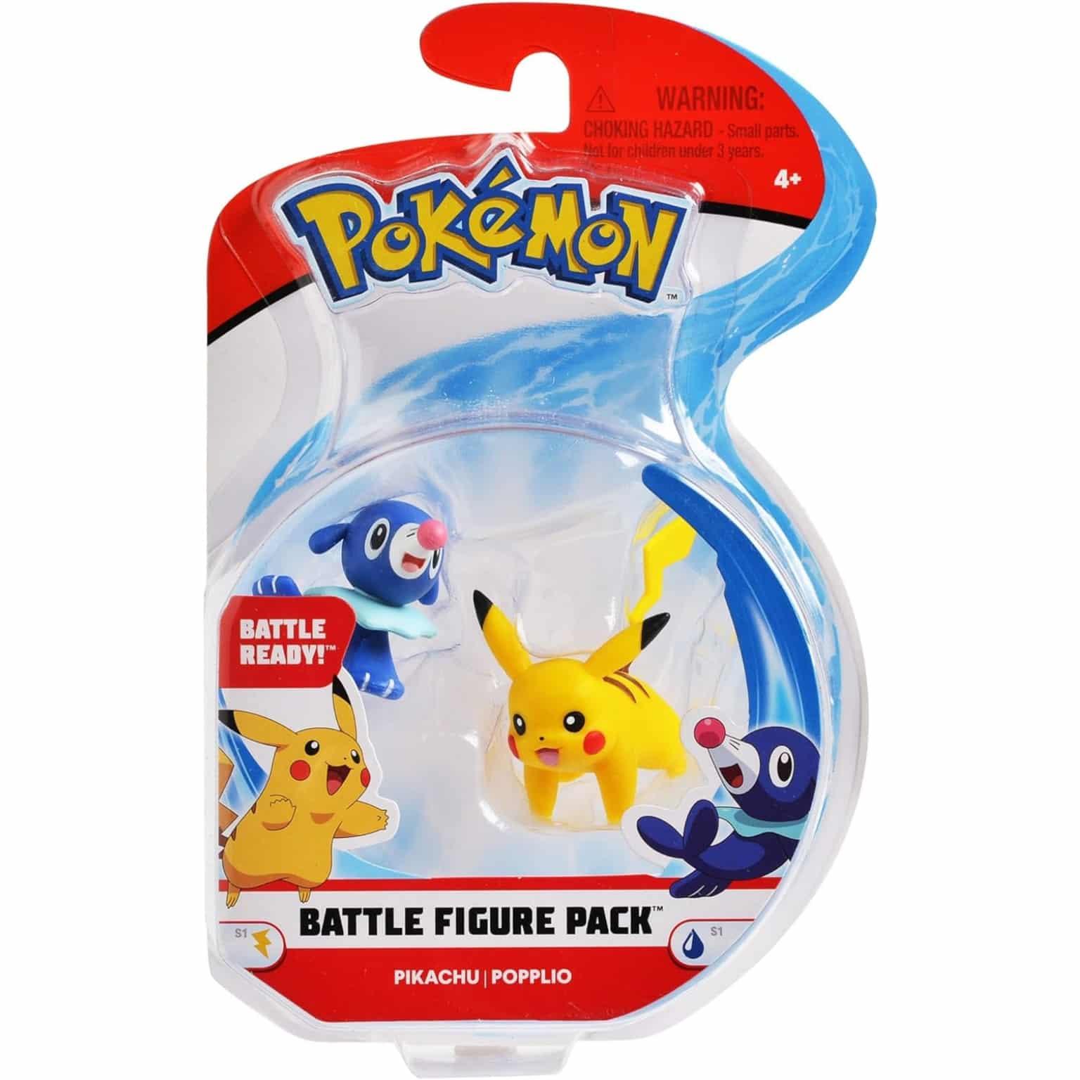 Apresentamos Figuras Pokemon - Pikachu e Popplio com o SKU 239500123 recomendado para + 4 anos