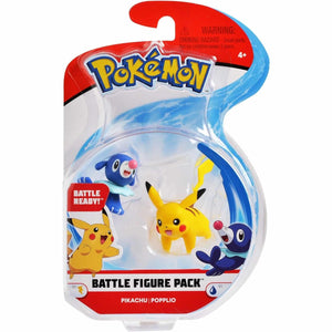 Apresentamos Figuras Pokemon - Pikachu e Popplio com o SKU 239500123 recomendado para + 4 anos