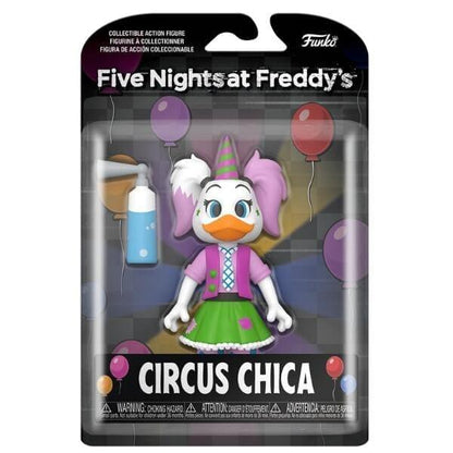 Five Nights at Freddy's Circus Chica na embalagem