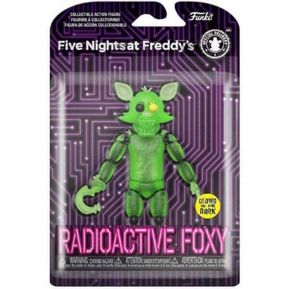 Five Nights at Freddys Radioactive Foxy na embalagem