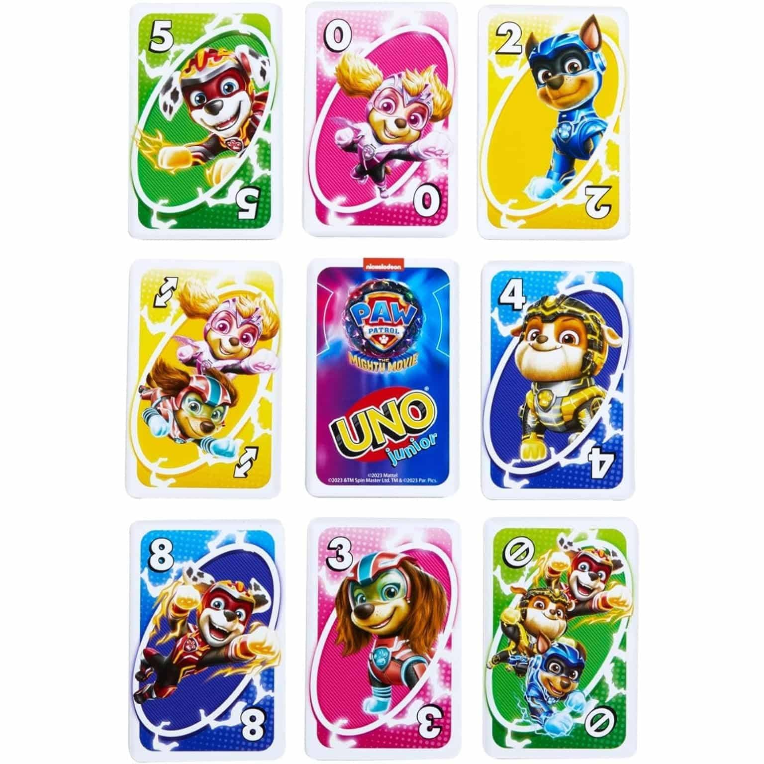 Apresentamos Game Uno Junior Paw Patrol: The Mighty Movie (EN) com o SKU 231708023 recomendado para + 3 anos
