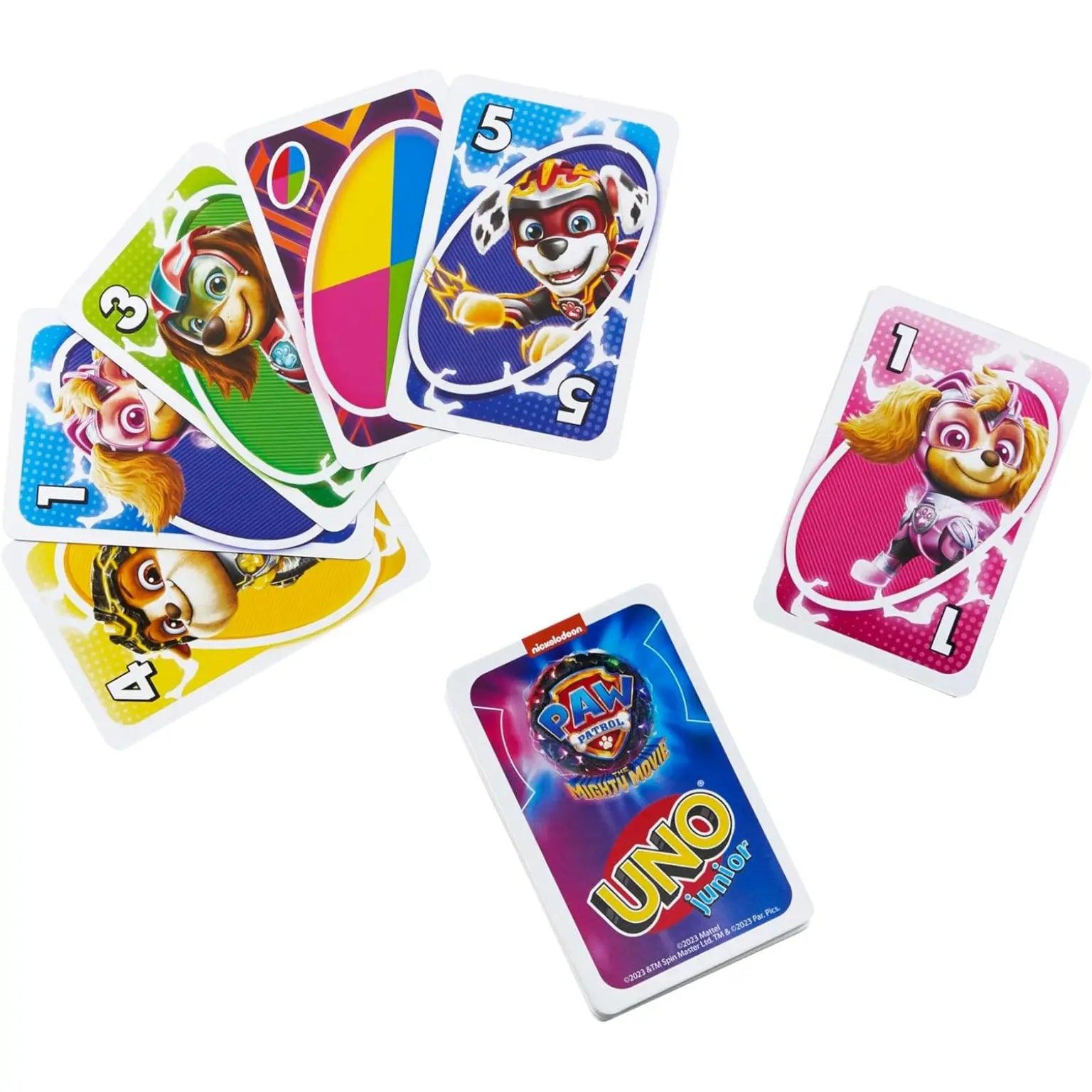 Game Uno Junior Paw Patrol: The Mighty Movie (EN) - Brincatoys