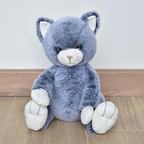 Gato de Peluche Azul - Brincatoys