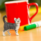 Apresentamos Figura de borracha - Gato doméstico cinzento com o SKU 430012823 recomendado para + 3 anos