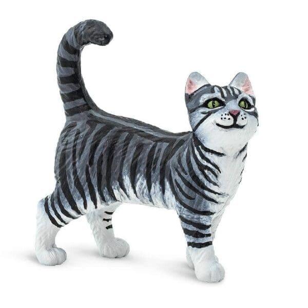 Apresentamos Figura de borracha - Gato doméstico cinzento com o SKU 430012823 recomendado para + 3 anos