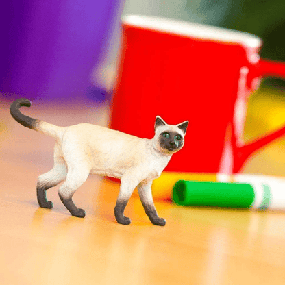 Figura de borracha - Gato Siamês