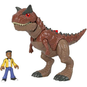 Apresentamos Imaginext - Jurassic World Camp Cretaceous Carnotaurus Dinosaur & Darius com o SKU 861081322 recomendado para + 3 anos