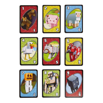 Cartas Uno - Minecraft