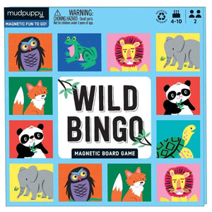 Jogo de tabuleiro magnético - Wild Bingo - Brincatoys