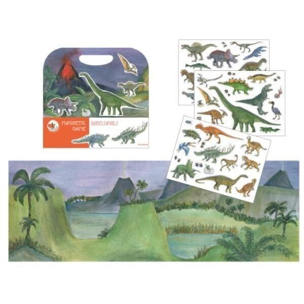 Apresentamos Jogo Magnético - Dinossauros com o SKU 723066523 recomendado para + 3 anos