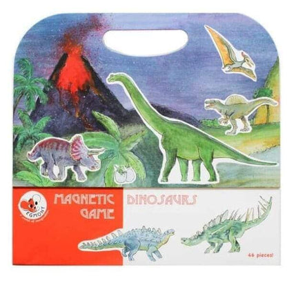 Apresentamos Jogo Magnético - Dinossauros com o SKU 723066523 recomendado para + 3 anos