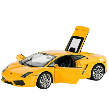 Lamborghini Gallardo LP560-4 1:24 amarelo com a porta aberta para cima