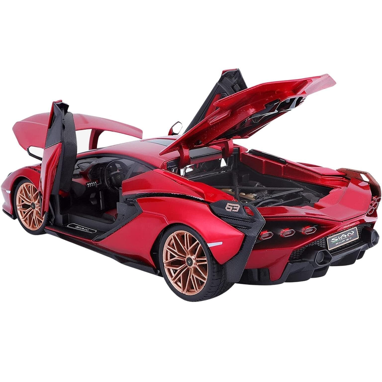 Apresentamos Lamborghini Sian FKP 37 Vermelho com o SKU 689818624 recomendado para + 3 anos