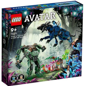 Lego Avatar Neytiri e Thanator contra Quaritch com AMP Suit - Brincatoys