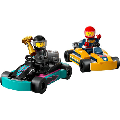 Apresentamos Lego City Carros de Karting e Pilotos com o SKU 666040024 recomendado para + 5 anos