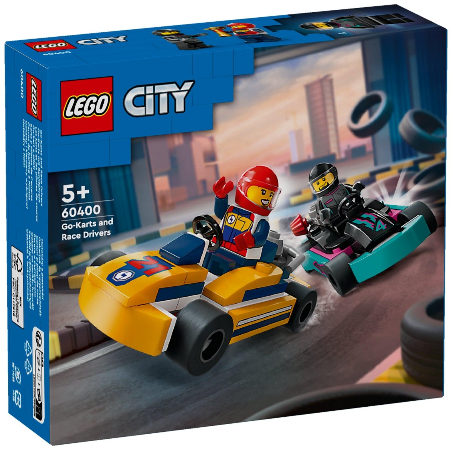 Apresentamos Lego City Carros de Karting e Pilotos com o SKU 666040024 recomendado para + 5 anos