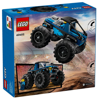 Lego City Monster Truck Azul: verso da caixa